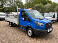 FORD TRANSIT 350 XLWB DROPSIDE WITH TAILLIFT 2.0 TDCI 130 BHP *EURO 6!!! - 1945 - 3