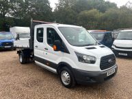FORD TRANSIT 350 DOUBLE CAB TIPPER 2.0 TDCI 130 BHP *EURO 6!!! - 2030 - 3