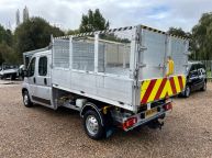 CITROEN RELAY 35 DOUBLE CAB TIPPER WITH CAGE 2.0 HDI BLUE *EURO 6!!! - 2039 - 30
