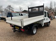 IVECO DAILY 35C13 DOUBLE CAB TIPPER *TWIN WHEELS* 126 BHP *ULEZ FREE!!! - 2075 - 35