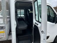 RENAULT MASTER LL35 DOUBLE CAB CAGE TIPPER 2.3 DCI 130 BHP *Euro 6!!! - 1910 - 21