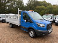 FORD TRANSIT 350 XLWB DROPSIDE WITH TAILLIFT 2.0 TDCI 130 BHP RWD *EURO 6!!! - 2315 - 3