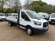 FORD TRANSIT 350 L4 XLWB SINGLE CAB DROPSIDE 2.0 TDCI RWD *TAILLIFT!!! - 2225 - 3