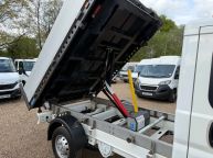 PEUGEOT BOXER 335 L3 DOUBLE CAB TIPPER 2.2 HDI BLUE *EURO 6!!! - 2233 - 26