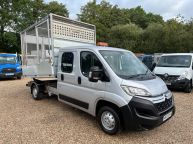 CITROEN RELAY 35 DOUBLE CAB TIPPER WITH CAGE 2.0 HDI BLUE *EURO 6!!! - 1880 - 3