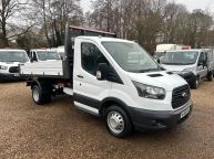 FORD TRANSIT 350 L2 SINGLE CAB TIPPER 2.0 TDCI 130 BHP *EURO 6!!! - 2187 - 3