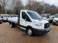 FORD TRANSIT 350 MWB L2 SINGLE CAB DROPSIDE 2.2 TDCI *TWIN WHEELS!!! - 2350 - 3