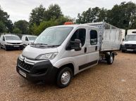 CITROEN RELAY 35 DOUBLE CAB CAGE TIPPER 2.0 HDI BLUE *EURO 6!!! - 2267 - 1