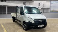 VAUXHALL MOVANO 3500 LWB UTILITY CAB DROPSIDE 2.3 CDTI *AIR CON!!! - 2353 - 3
