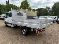 MERCEDES BENZ SPRINTER 314 CDI DOUBLE CAB DROPSIDE 140 BHP *EURO 6!!! - 2235 - 34