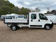 PEUGEOT BOXER 335 L3 DOUBLE CAB TIPPER 2.2 HDI BLUE *EURO 6!!! - 2233 - 29