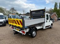 PEUGEOT BOXER 335 L3 DOUBLE CAB TIPPER 2.2 HDI BLUE *EURO 6!!! - 2233 - 37