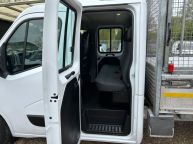 RENAULT MASTER LL35 DOUBLE CAB CAGE TIPPER 2.3 DCI 130 BHP *EURO 6!!! - 1934 - 18