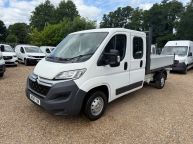 CITROEN RELAY 35 L3 DOUBLE CAB DROPSIDE 2.0 HDI BLUE *AIR CON!!! - 2269 - 1