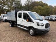 FORD TRANSIT 350 DOUBLE CAB TIPPER *NEW ARBORIST BODY* 2.0 TDCI *EURO 6!!! - 2319 - 3