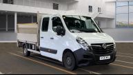 VAUXHALL MOVANO 3500 RWD DOUBLE CAB DROPSIDE 2.3 BITURBO *TAIL-LIFT!!! - 2306 - 1