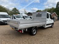 MERCEDES BENZ SPRINTER 314 CDI DOUBLE CAB DROPSIDE 140 BHP *EURO 6!!! - 2235 - 36