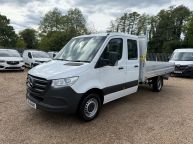 MERCEDES BENZ SPRINTER 314 CDI DOUBLE CAB DROPSIDE 140 BHP *EURO 6!!! - 2235 - 1