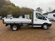 FORD TRANSIT 350 MWB L2 SINGLE CAB DROPSIDE 2.0 TDCI *TWIN WHEELS!!! - 2324 - 27