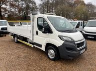 PEUGEOT BOXER 335 LWB SINGLE CAB DROPSIDE 2.2 HDI 130BHP *6 SPEED!!! - 1724 - 3