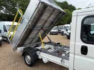 PEUGEOT BOXER 335 L3 DOUBLE CAB TIPPER 2.0 HDI BLUE *EURO 6!!! - 2252 - 28
