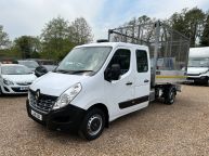 RENAULT MASTER LL35 DOUBLE CAB CAGE TIPPER 2.3 DCI 130 BHP *EURO 6!!! - 1934 - 1