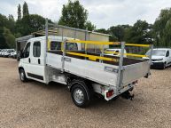PEUGEOT BOXER 335 L3 DOUBLE CAB TIPPER 2.0 HDI BLUE *EURO 6!!! - 2252 - 34