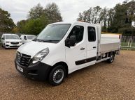 VAUXHALL MOVANO 3500 RWD DOUBLE CAB DROPSIDE 2.3 BITURBO *TAIL-LIFT!!! - 2306 - 1