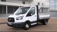 FORD TRANSIT 350 MWB L2 SINGLE CAB DROPSIDE 2.0 TDCI *TWIN WHEELS!!! - 2324 - 1