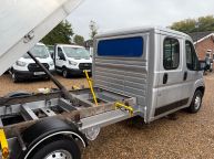 CITROEN RELAY 35 DOUBLE CAB CAGE TIPPER 2.0 HDI BLUE *EURO 6!!! - 2267 - 22