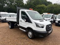FORD TRANSIT 350 L2 SINGLE CAB TIPPER 2.0 TDCI 130 BHP *TWIN REAR WHEELS!!! - 2262 - 3
