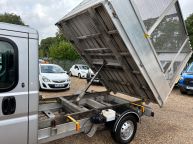 CITROEN RELAY 35 DOUBLE CAB TIPPER WITH CAGE 2.0 HDI BLUE *EURO 6!!! - 1880 - 24